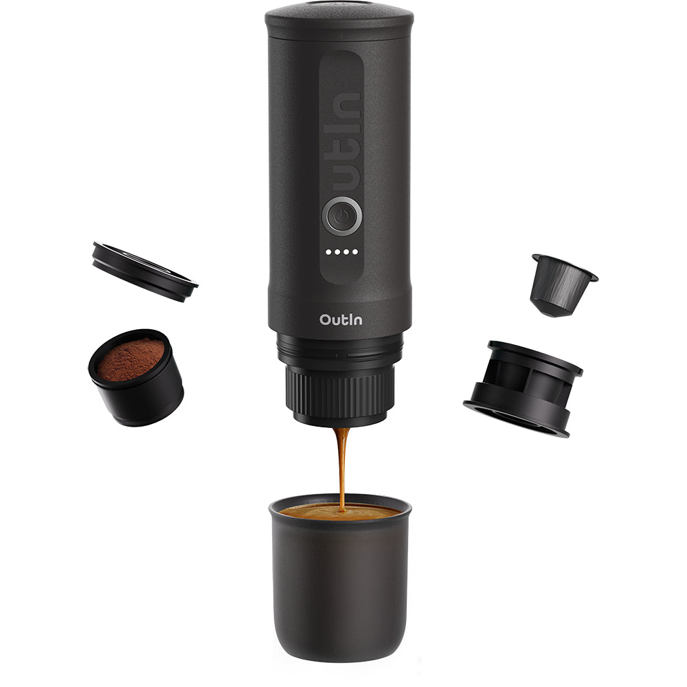 OutIn Nano Portable Espresso Machine (Space Grey)