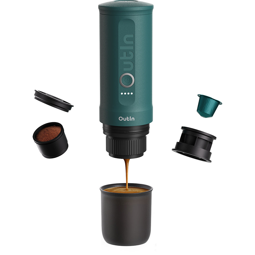 OutIn Nano Portable Espresso Machine (OutIn Teal)