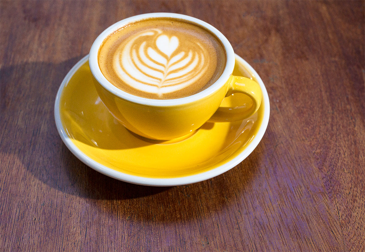 Loveramics Egg Cappuccino / Flat White Saucer (Yellow) 14.5cm