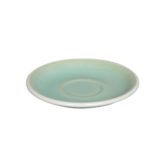 Loveramics Reactive Glaze Potters Flat White / Cappuccino Saucer (Basil) 14.5cm