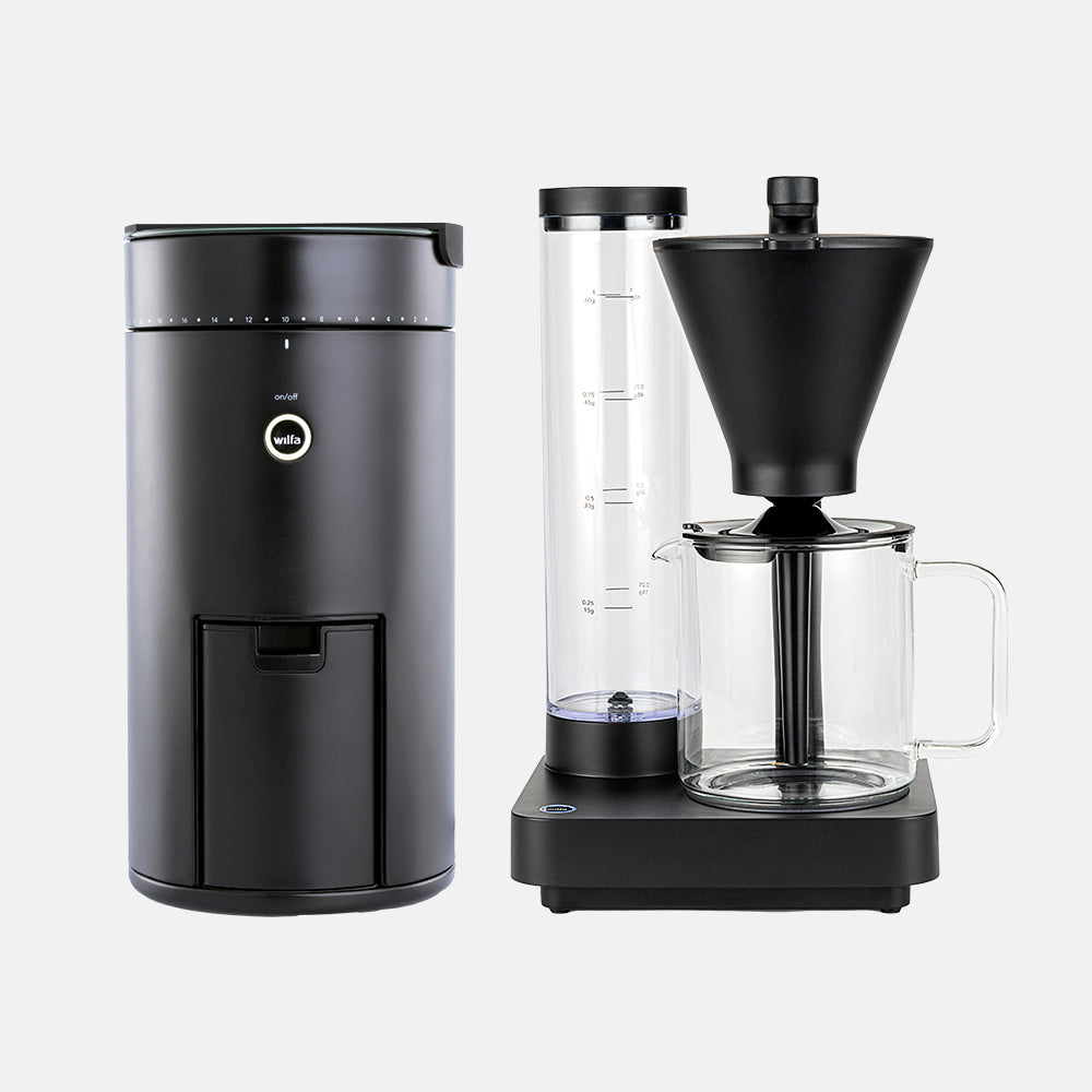 Wilfa Performance Compact Coffee Maker and Uniform+ Coffee Grinder Bundle