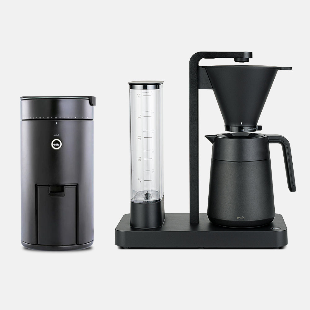 Wilfa Performance Thermo Coffee Maker and Uniform+ Coffee Grinder Bundle